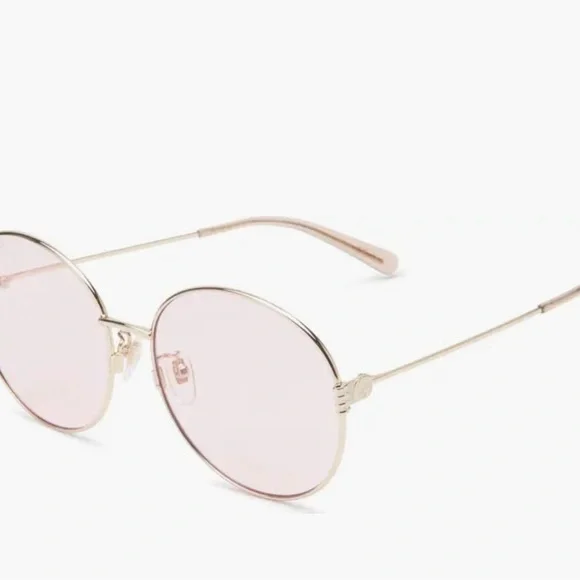 Gucci super popular brand new rose colored lens with gold  display picture 1